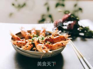 蒜蓉粉丝开背虾的做法步骤:8