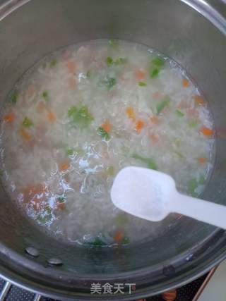 补铁猪肝粥的做法步骤:9
