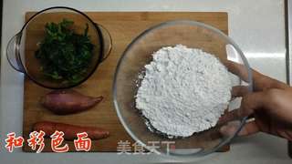 超能奶爸厨房必杀技:多彩麻食的做法步骤:2