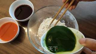 超能奶爸厨房必杀技:多彩麻食的做法步骤:10