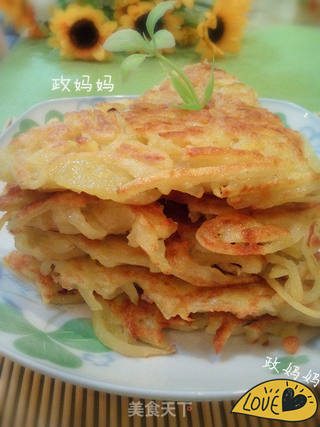 土豆饼的做法步骤:9