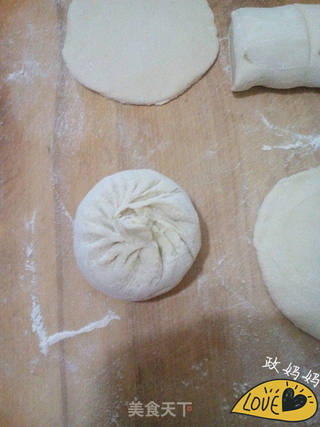 白菜粉条包子的做法步骤:10