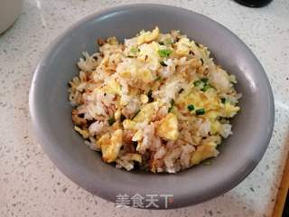 凑合凑合的蒜香蛋炒饭的做法步骤:9