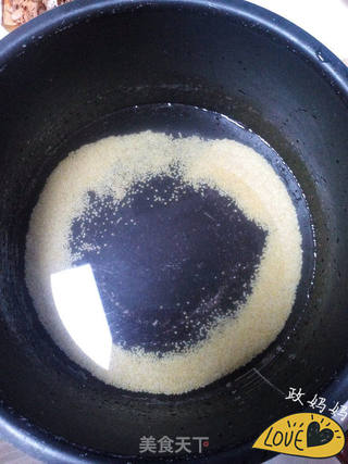 南瓜小米粥的做法步骤:3