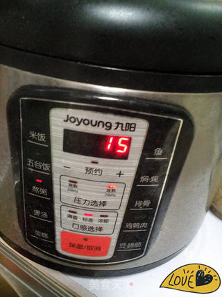 南瓜小米粥的做法步骤:5