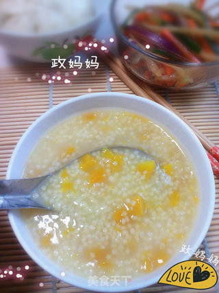 南瓜小米粥的做法步骤:6