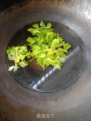 芹菜叶软饼的做法步骤:2