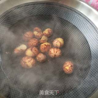 糙米板栗粥的做法步骤:7