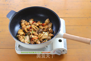 台式三杯鸡的做法步骤:6
