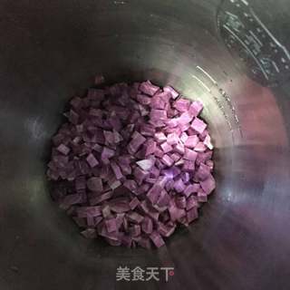 紫薯奶昔的做法步骤:3