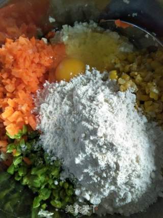 豆腐早餐饼的做法步骤:7