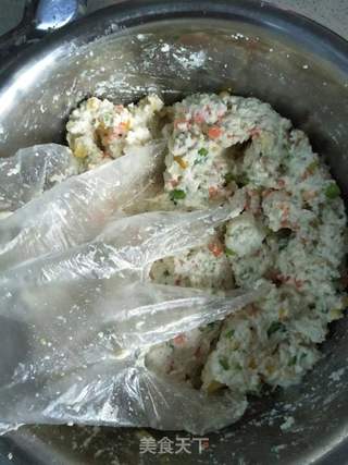 豆腐早餐饼的做法步骤:8