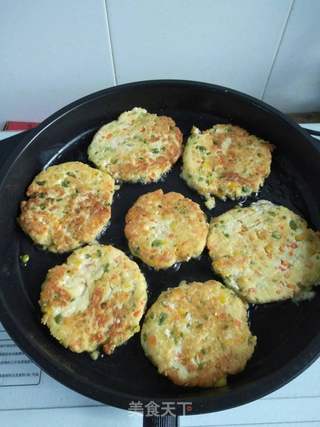 豆腐早餐饼的做法步骤:10