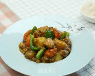 咖喱鸡的做法步骤:10