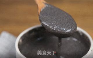 黑芝麻糊的做法步骤:10