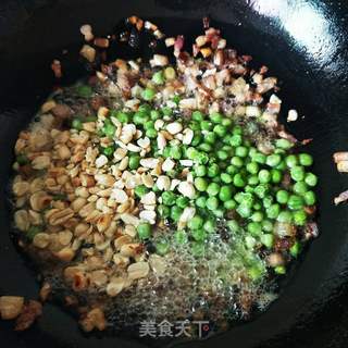炒糯米饭的做法步骤:9