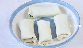 韭菜鸡蛋卷的做法步骤:10