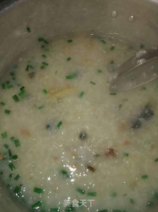 皮蛋瘦肉粥的做法步骤:8