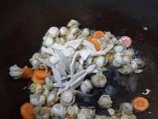 清炒扇贝的做法步骤:9