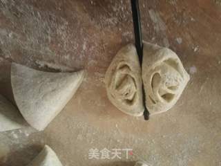 黑豆渣花卷的做法步骤:6