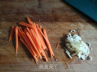 牛肉丝炒豇豆的做法步骤:7