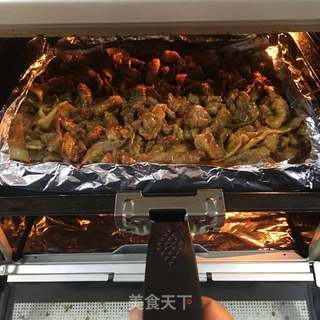 #【锡纸烤羊肉】的做法图解5