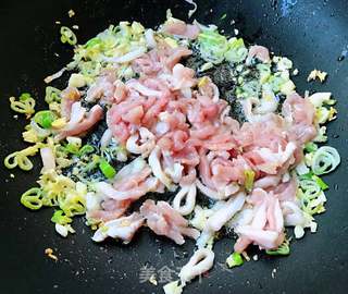 肉丝时蔬炒面#面食#的做法步骤:7