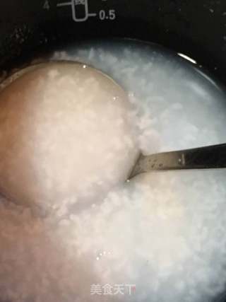 茼蒿肉末粥的做法步骤:11