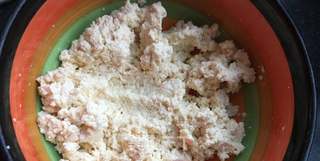 “豆腐”豆腐茼蒿饼的做法步骤:2