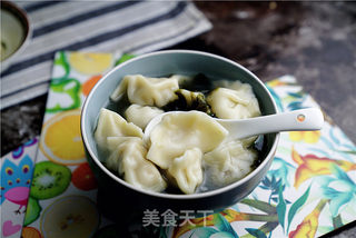 番茄鲜肉汤饺的做法步骤:7