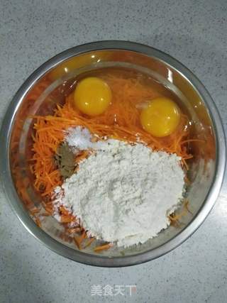 南瓜早餐饼的做法步骤:3