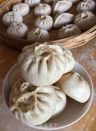 家的味道 一 菜肉包的做法步骤:9