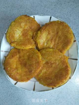 南瓜早餐饼的做法步骤:7