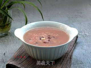 红豆连藕糯米粥的做法步骤：5
