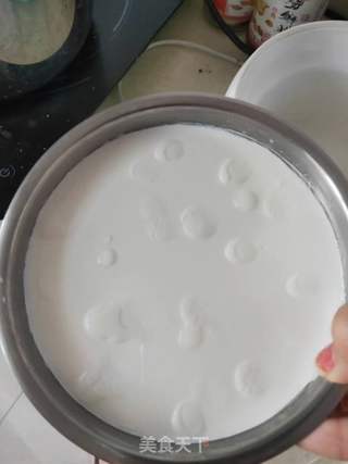 自制营养瘦身酸奶的做法步骤:9