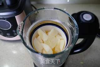 冰糖银耳炖梨(破壁机版)的做法步骤:3