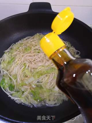 白菜素面的做法步骤:8
