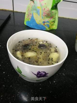 香糯藕粉水果羹的做法步骤:5
