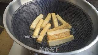 黑芝麻豆腐条的做法步骤:3