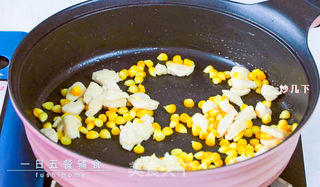 芝士香菇鸡肉粥的做法步骤:6