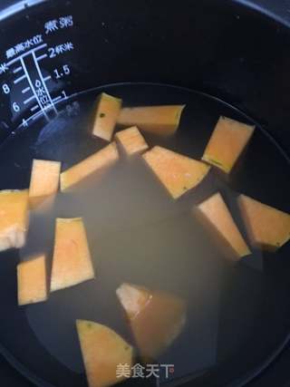 南瓜小米粥的做法步骤:5