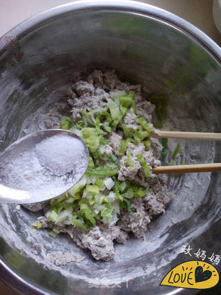 豆渣饼的做法步骤:5