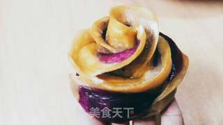 彩色玫瑰的做法步骤:15