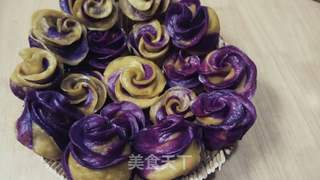 彩色玫瑰的做法步骤:19