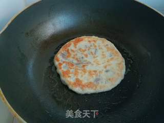 发面多层豆沙饼的做法步骤：22