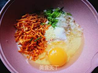 虫草花煎饼的做法步骤:5