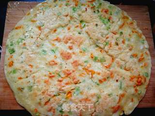 虫草花煎饼的做法步骤:10