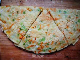 虫草花煎饼的做法步骤:11
