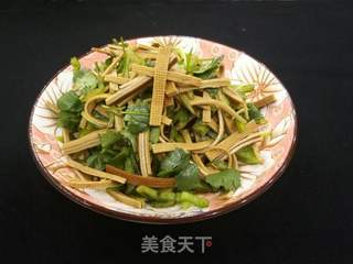 凉拌豆腐丝的做法步骤：4