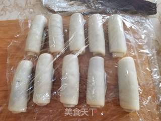 肉松芋头酥的做法步骤:13
